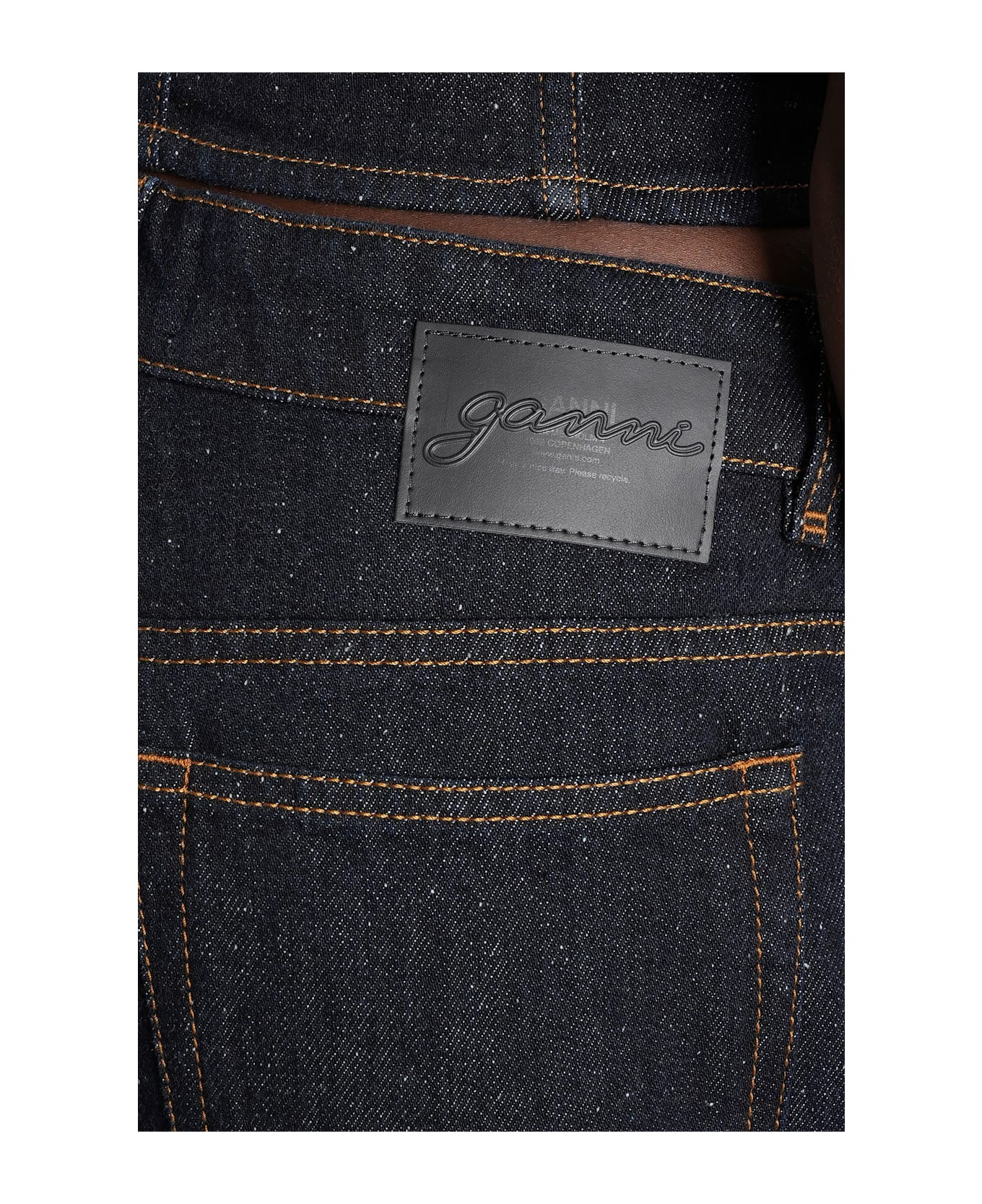 Jeans In Blue Cotton - 5