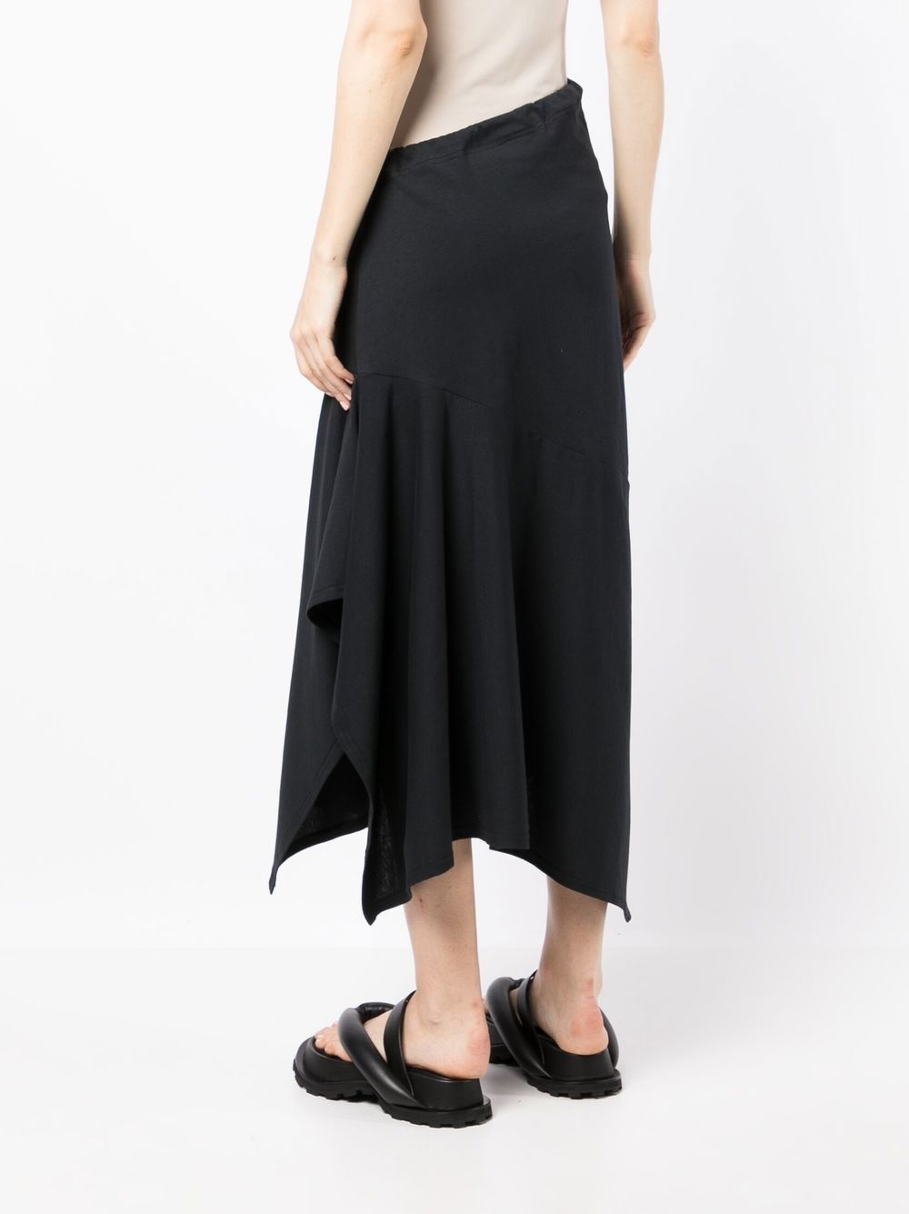 x Champion logo-patch asymmetric skirt - 4