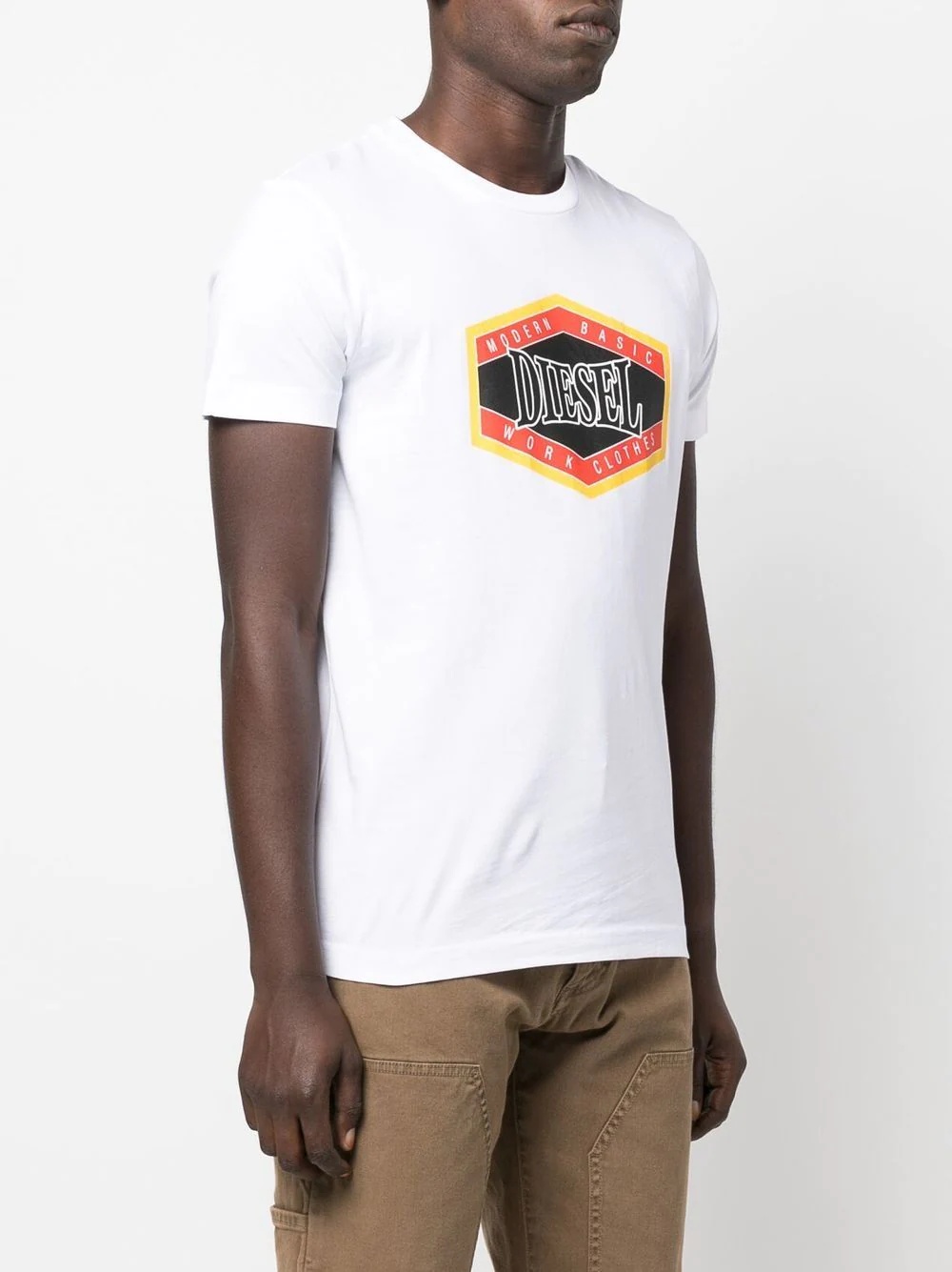 logo-print short-sleeved T-shirt - 3