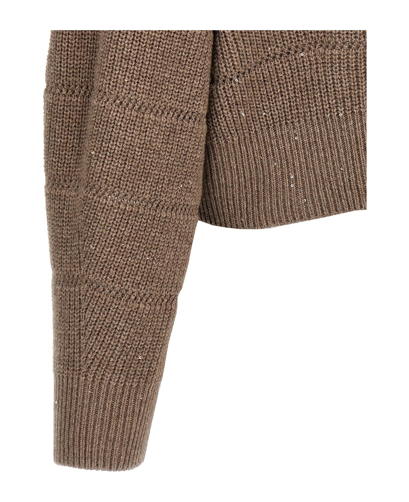 'rustic Dazzling Net' Cardigan - 4