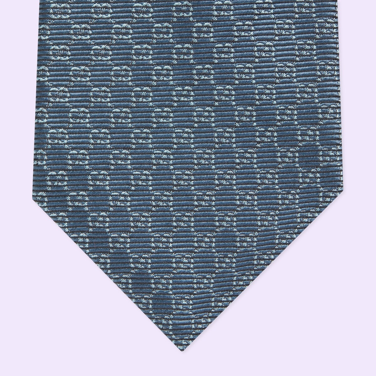 GG silk jacquard tie - 4