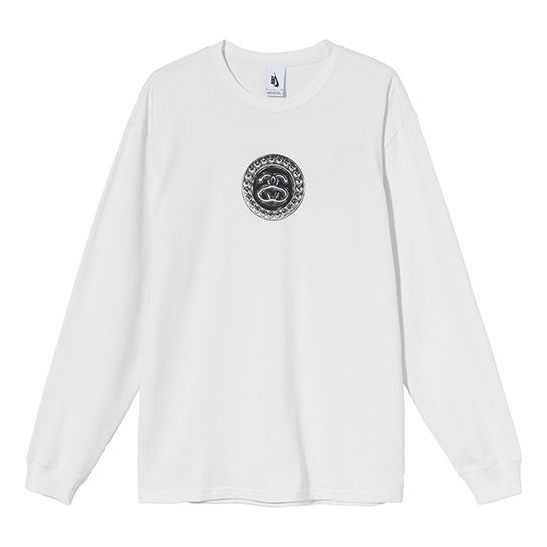 Stussy x Nike Crossover Round Neck Pullover Long Sleeves Unisex White DD3345-121 - 1