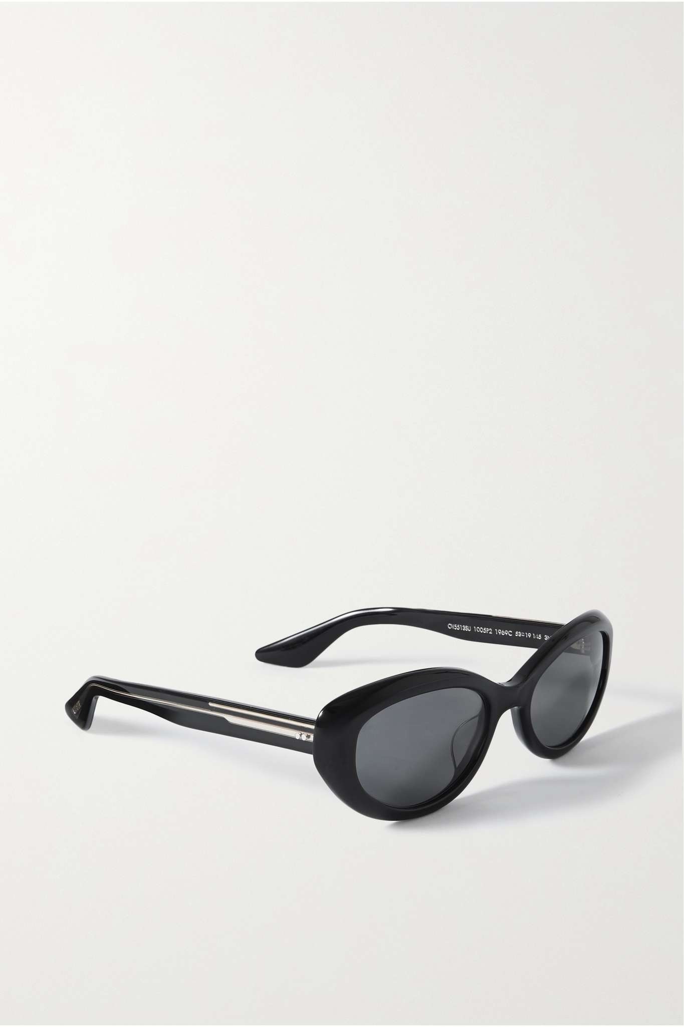 + Khaite 1969 oval-frame acetate sunglasses - 3