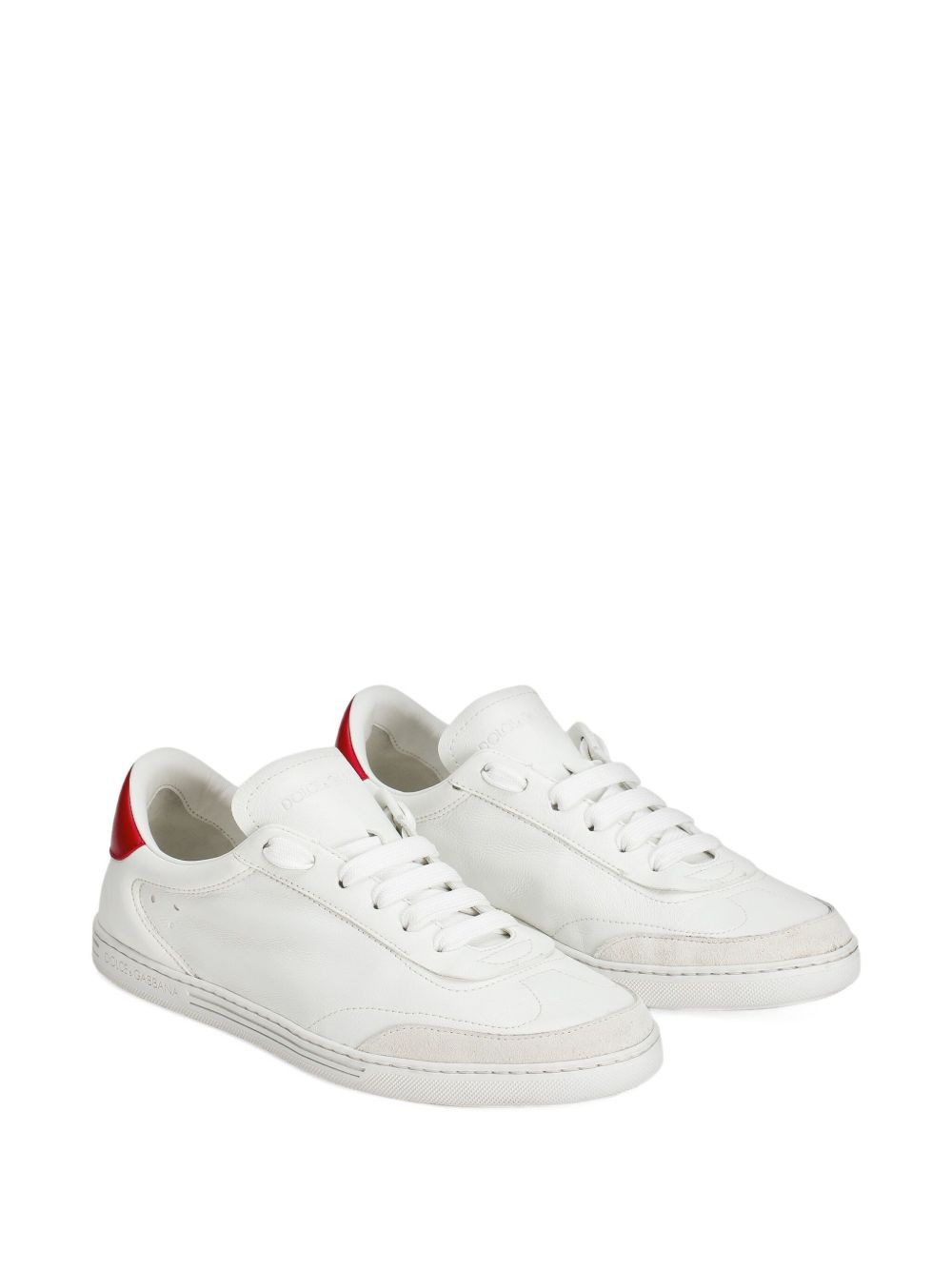 Saint Tropez leather-panel sneakers - 4