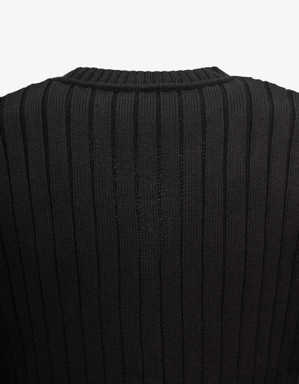 Valentino Black VLogo Cardigan - 3