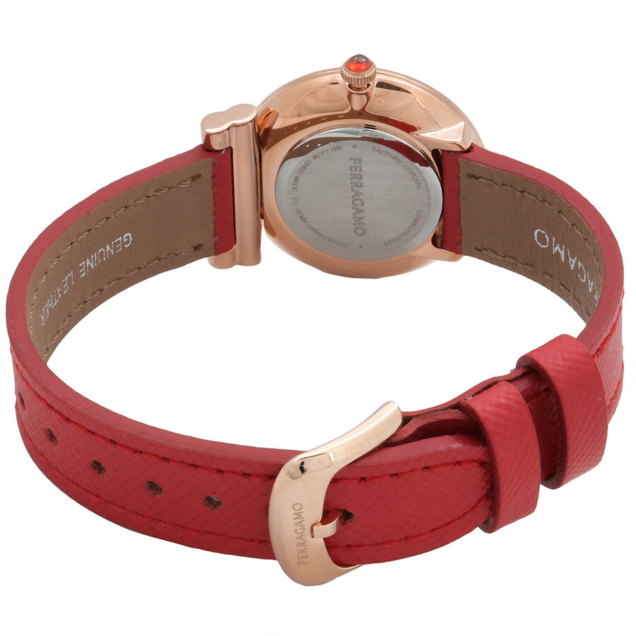 Ferragamo Gancin Quartz Silver Dial Ladies Watch SFMV01123 - 3