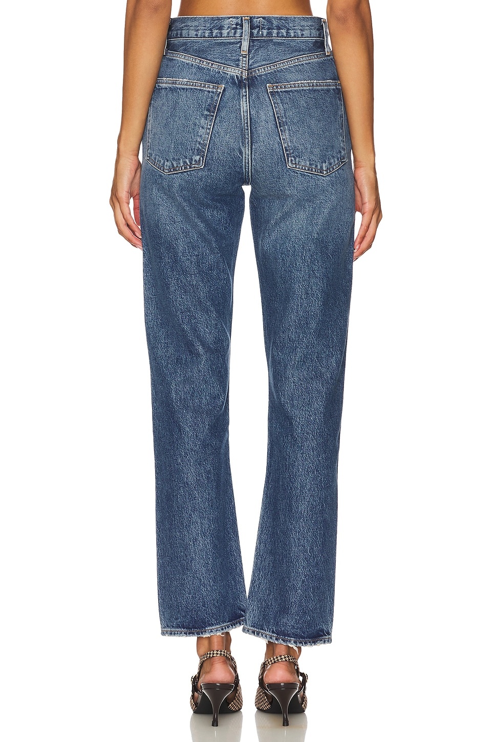 90s Pinch Waist High Rise Straight - 4