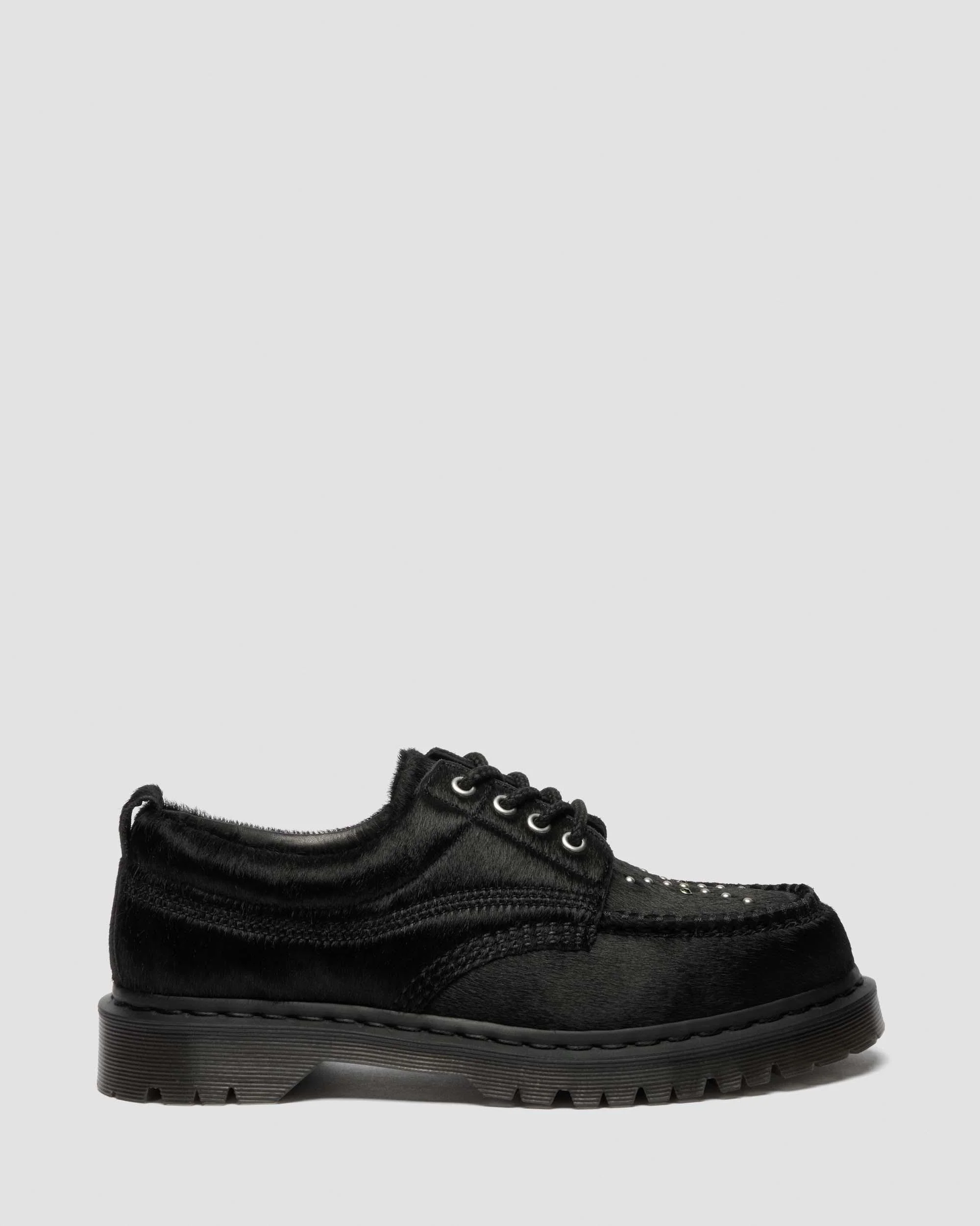 Lowell Stud Hair On Moc Toe Shoes - 1