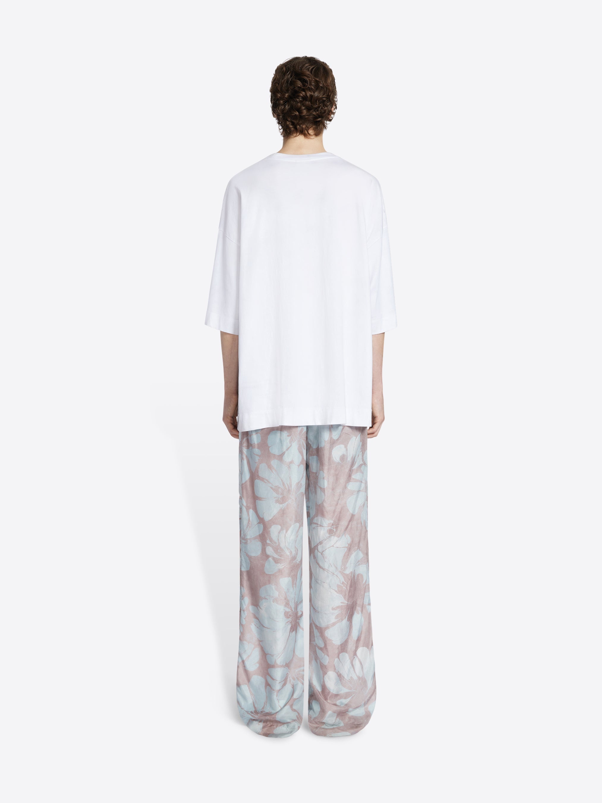 SILK DRAWSTRING PANTS - 4