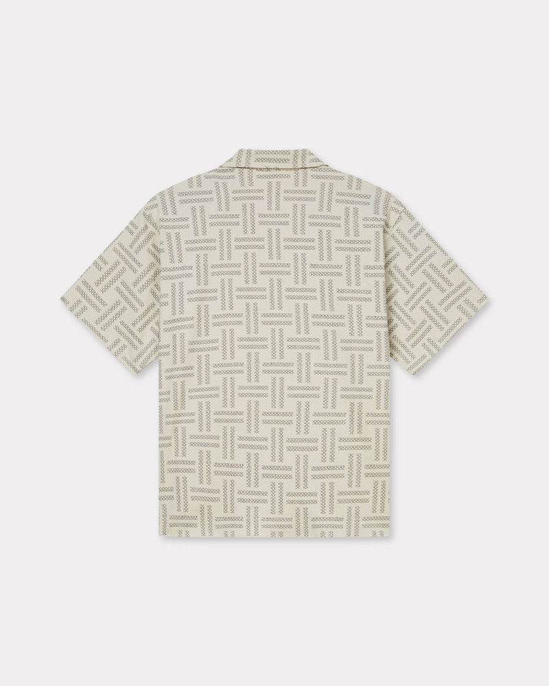 KENZO 'KENZO Weave' hawaiian shirt outlook