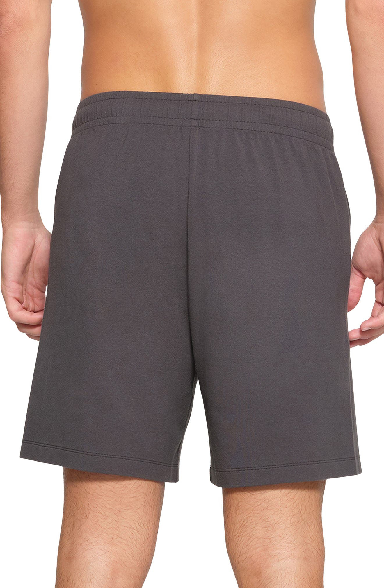 SKIMS Stretch Cotton Blend Jersey Lounge Shorts in Ash at Nordstrom - 2