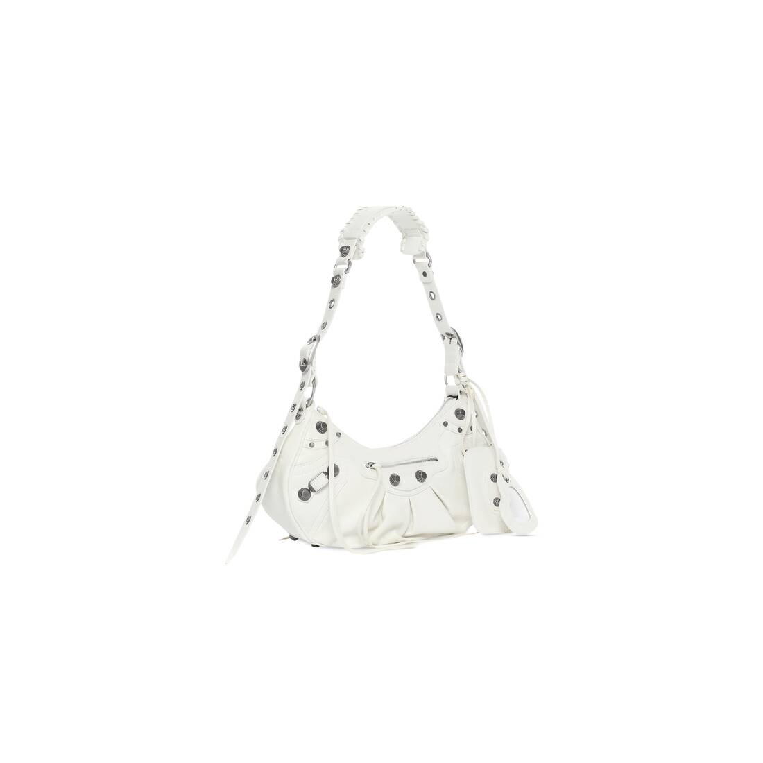 Women's Le Cagole Small Shoulder Bag  in White - 2