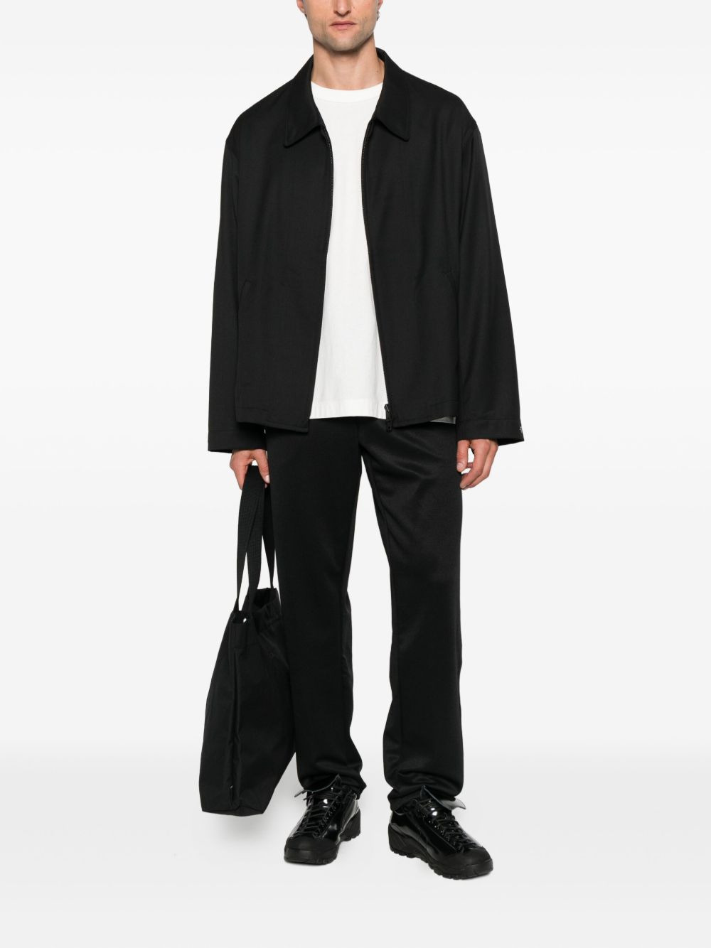zip-fastening jacket - 2