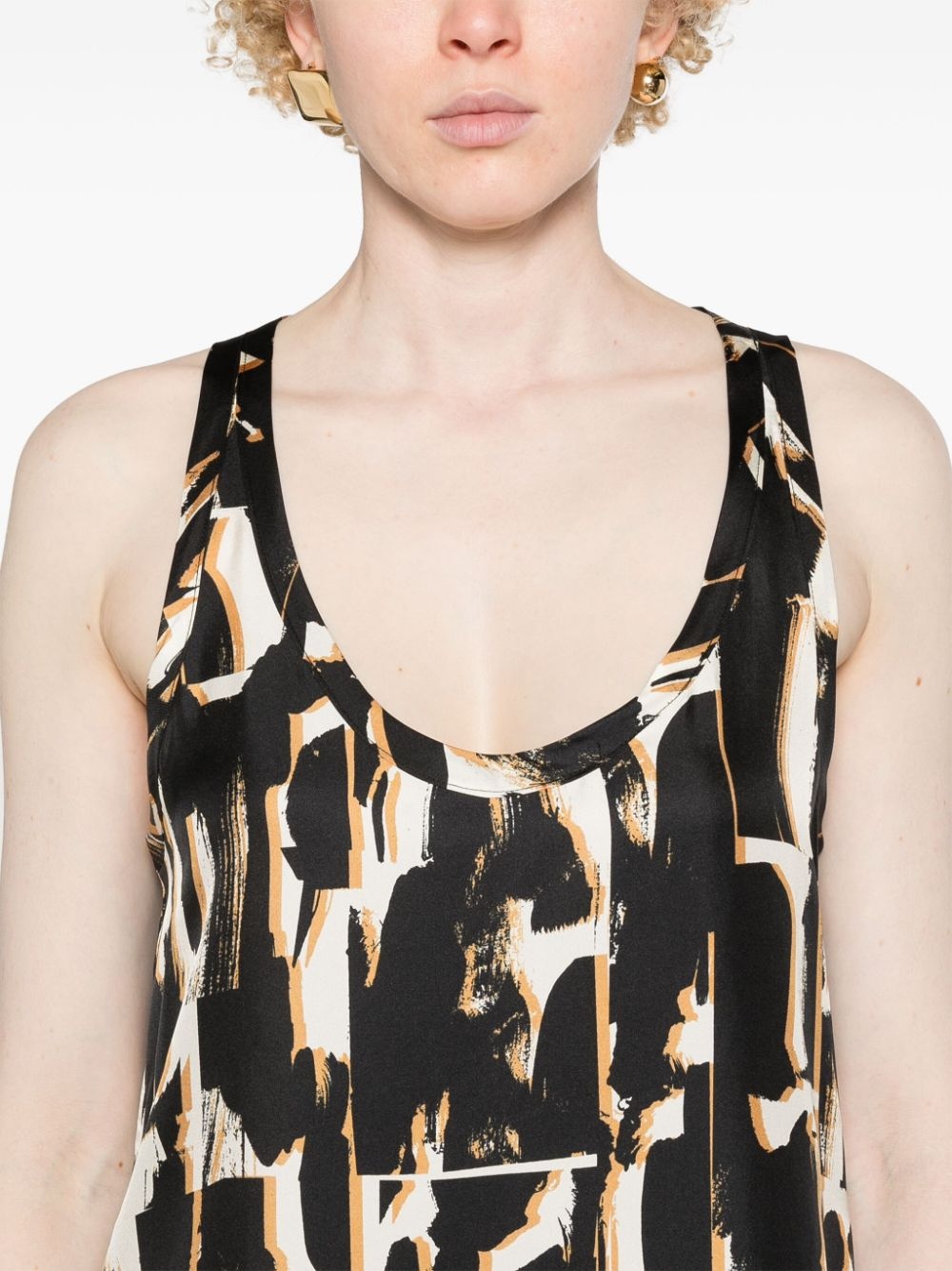 Allie silk midi dress - 5