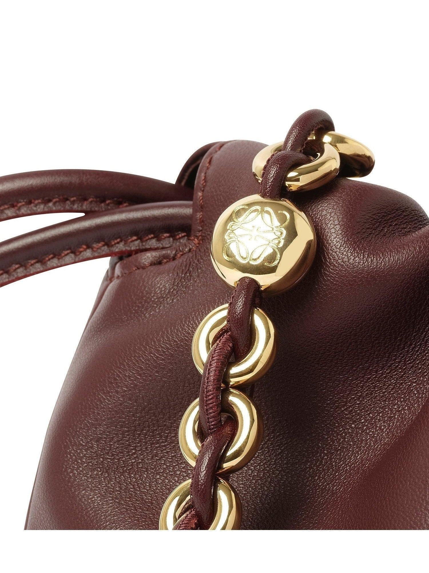 Flamenco Purse in Dark Burgundy - 9