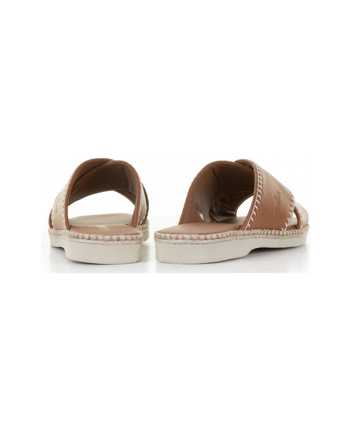 Crossover Strap Open-toe Sandals - 3