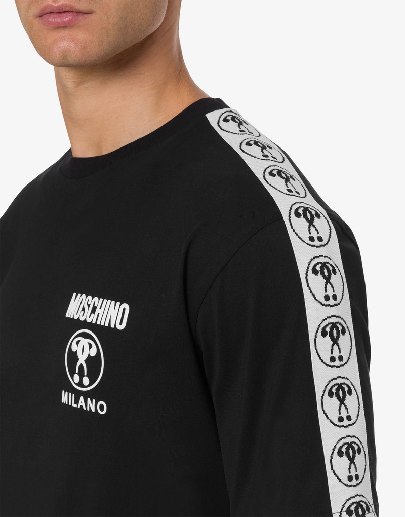 DOUBLE QUESTION MARK ORGANIC COTTON T-SHIRT 4