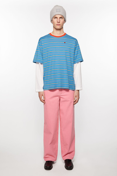 Acne Studios Cord trousers - Tango pink outlook