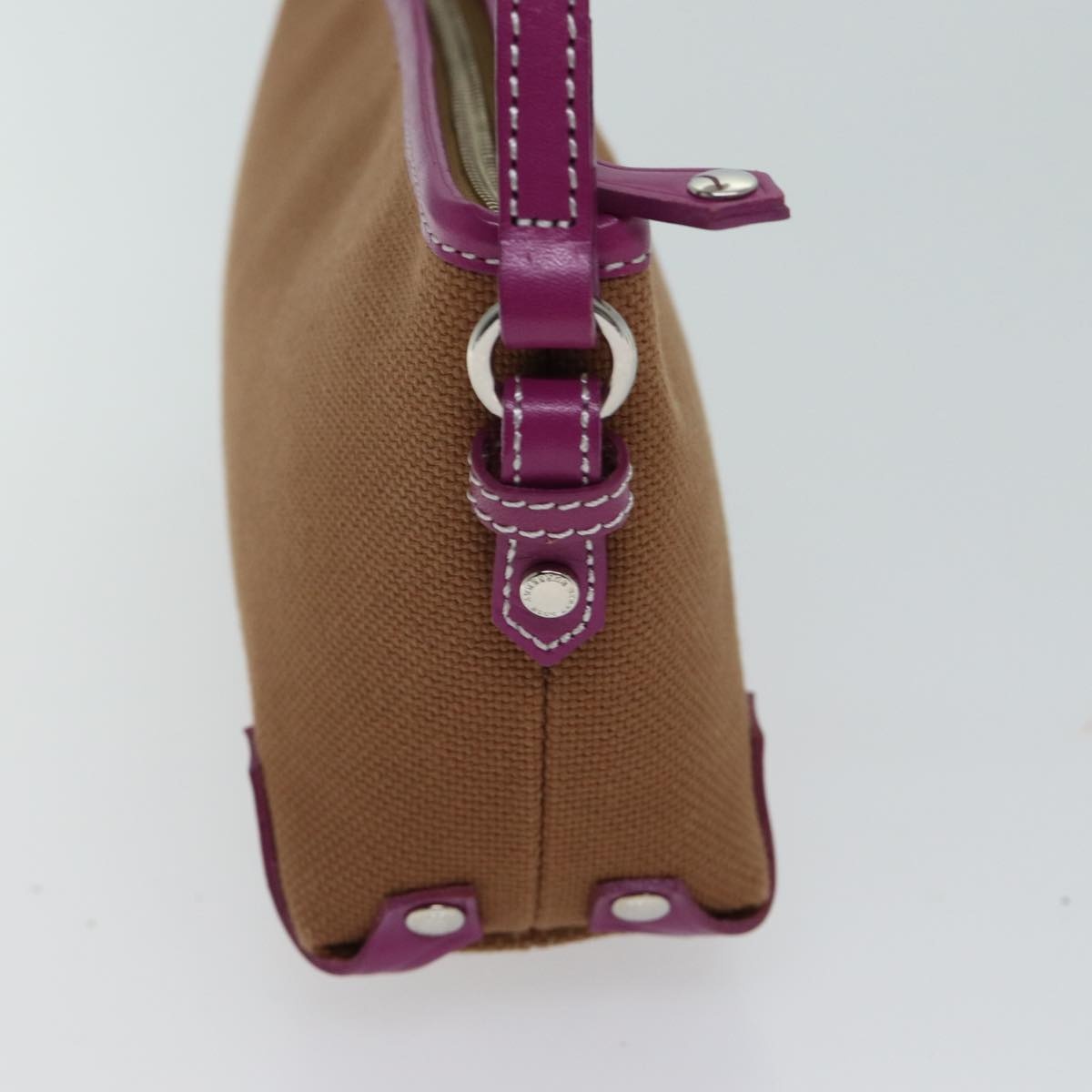 Burberry Blue Label Shoulder Bag Canvas Brown - 3