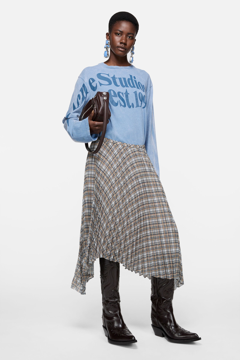 Acne Studios Camero Party shoulder bag - Chocolate brown outlook