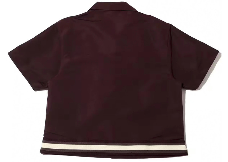 Jordan Jordan x A Ma Maniere Warm Up Shirt Mahogany outlook