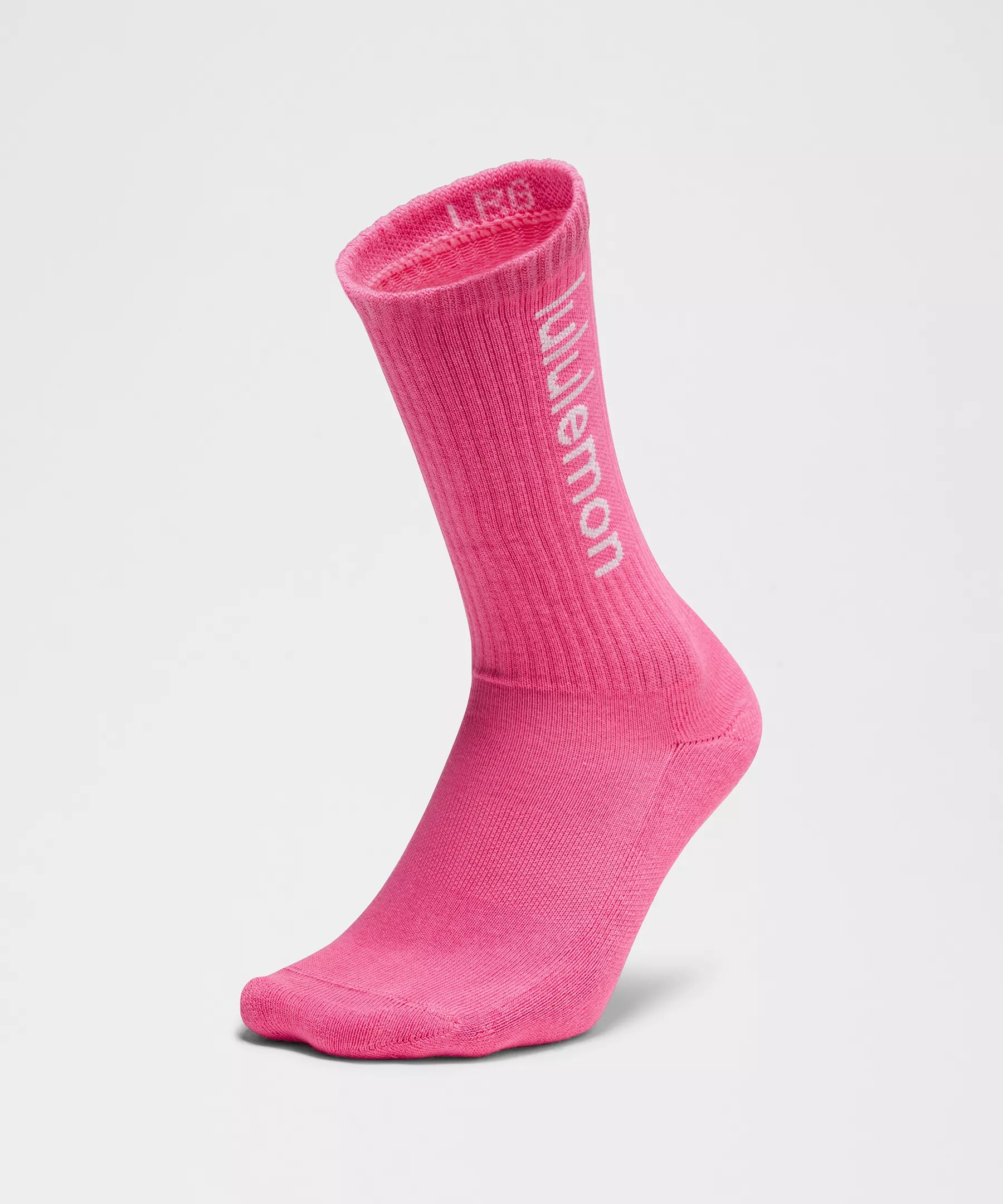 Unisex Daily Essential Crew Socks Wordmark *3 Pack - 3