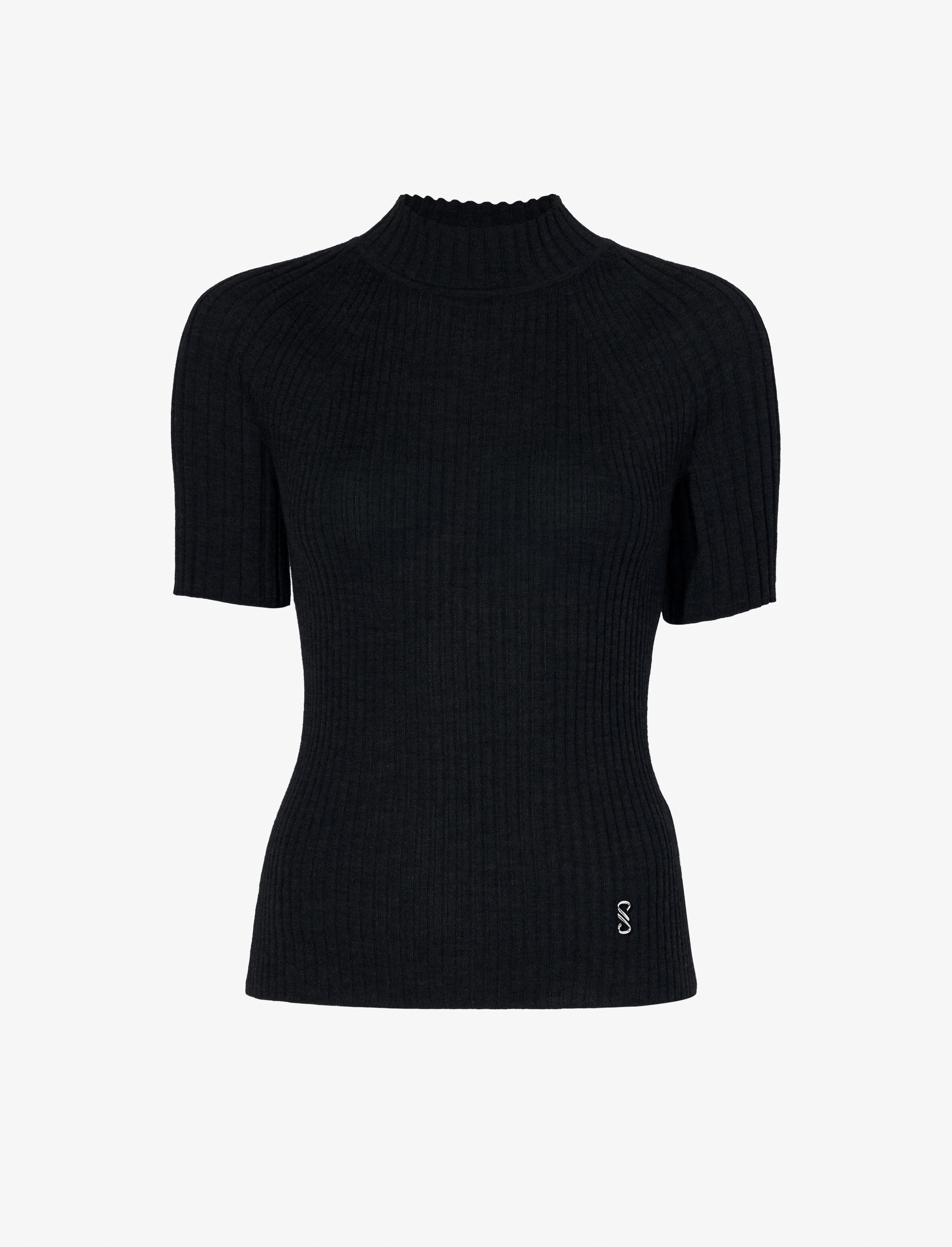 Jaden Top in Superfine Merino Silk - 1