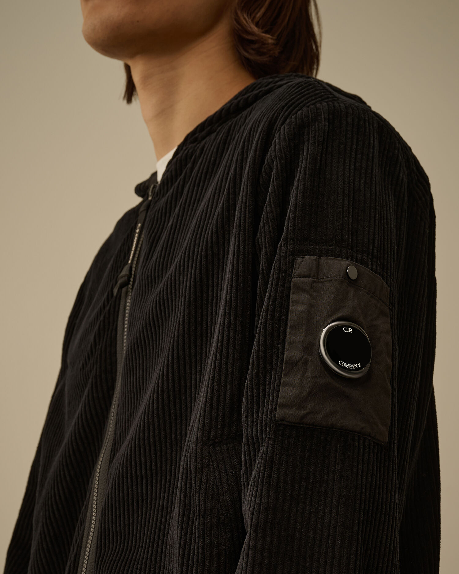 Corduroy 350 Full Zip Hooded Sweatshirt - 5