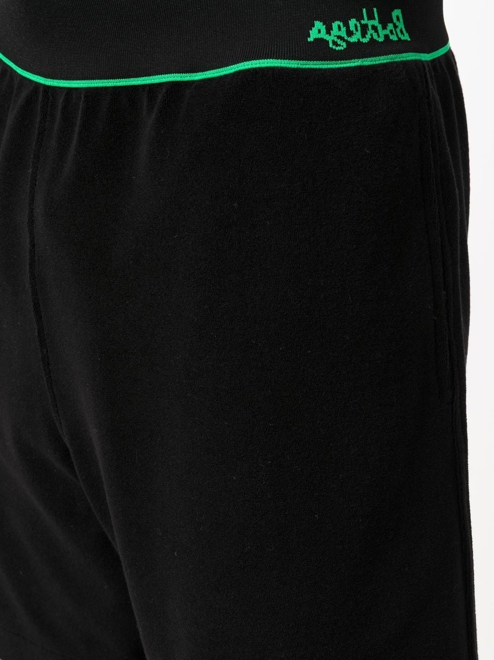 logo-waistband track shorts - 5