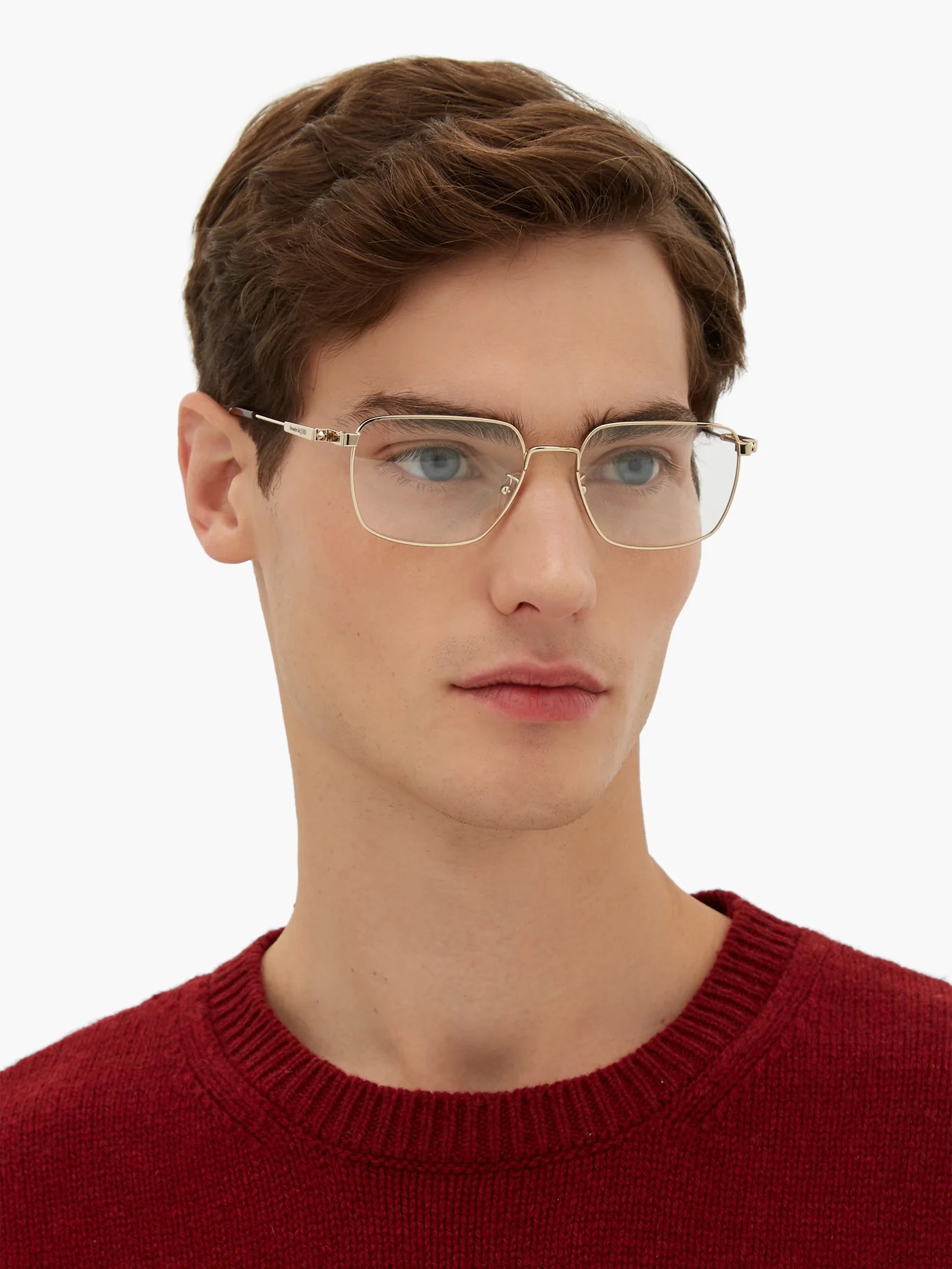 D-frame metal and tortoiseshell-acetate glasses - 2