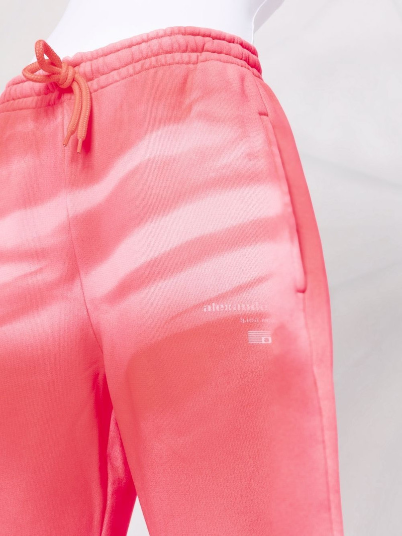 garment-dyed lounge track trousers 5