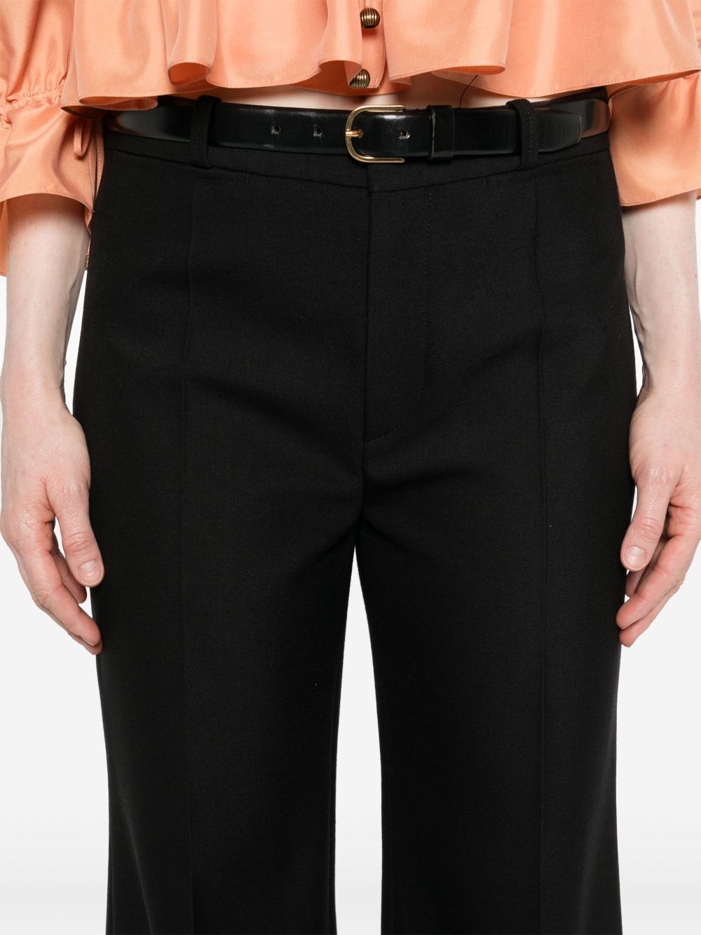 flared tailored trousers - 5