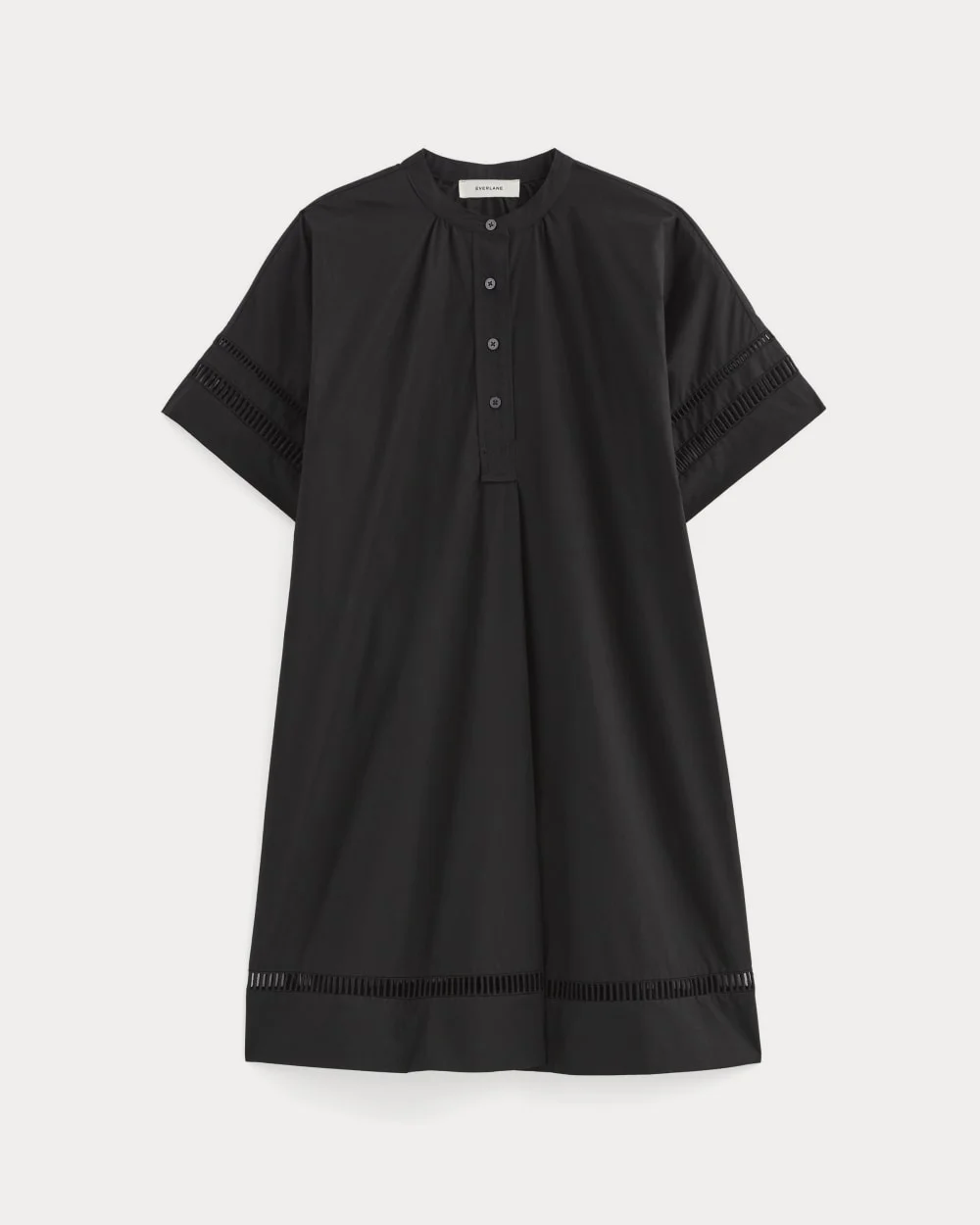 THE LACE TRIM POPOVER DRESS - 1