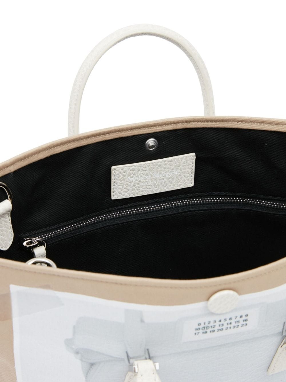 mini 5AC trompe l'oeil-print tote bag - 5
