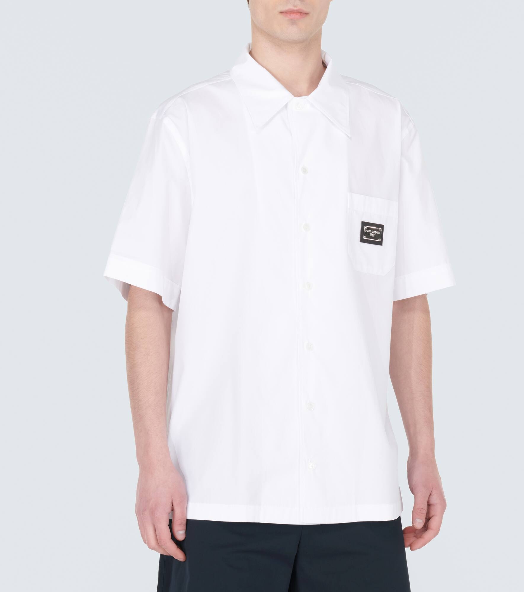 Logo cotton shirt - 3