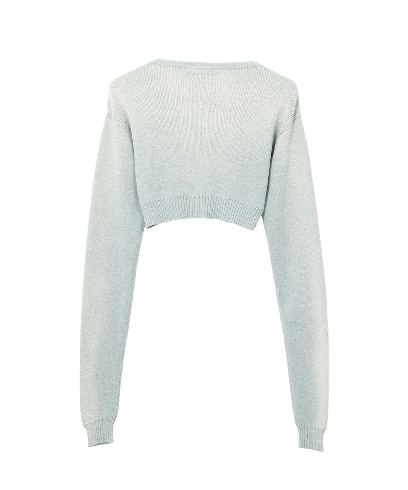 Sun Faded Like Cropped Knit Sweater 25