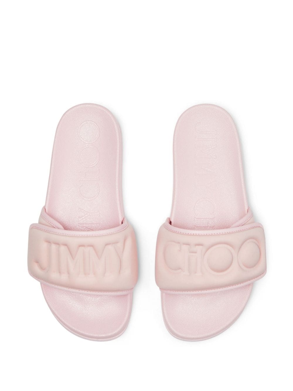Fitz logo-debossed slides - 4