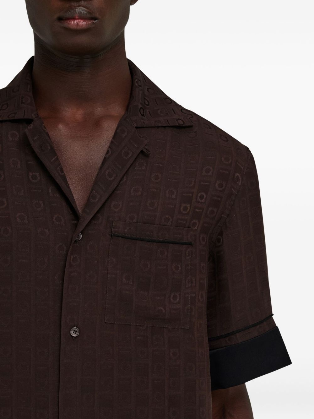 monogram short sleeve shirts - 5