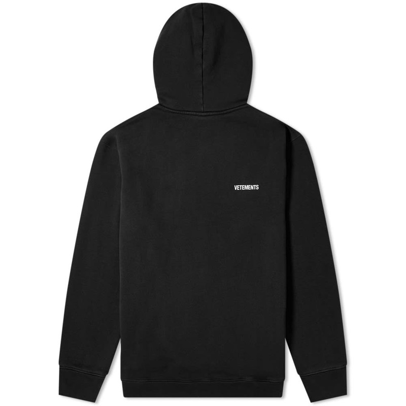 VETEMENTS VETEMENTS Small Logo Popover Hoody outlook