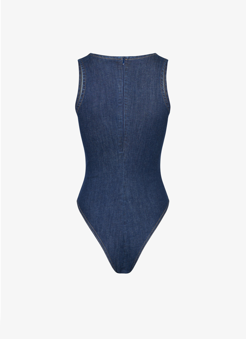Alaïa DENIM TANK BODY outlook