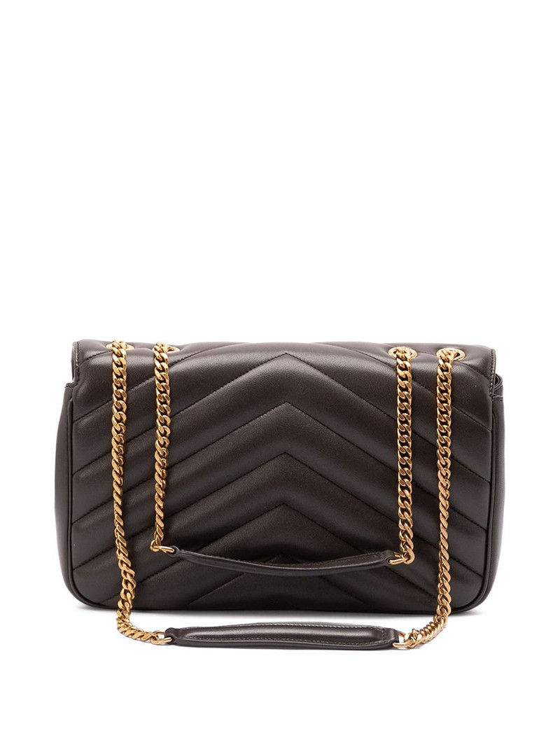 SAINT LAURENT chevron chain shoulder bag outlook