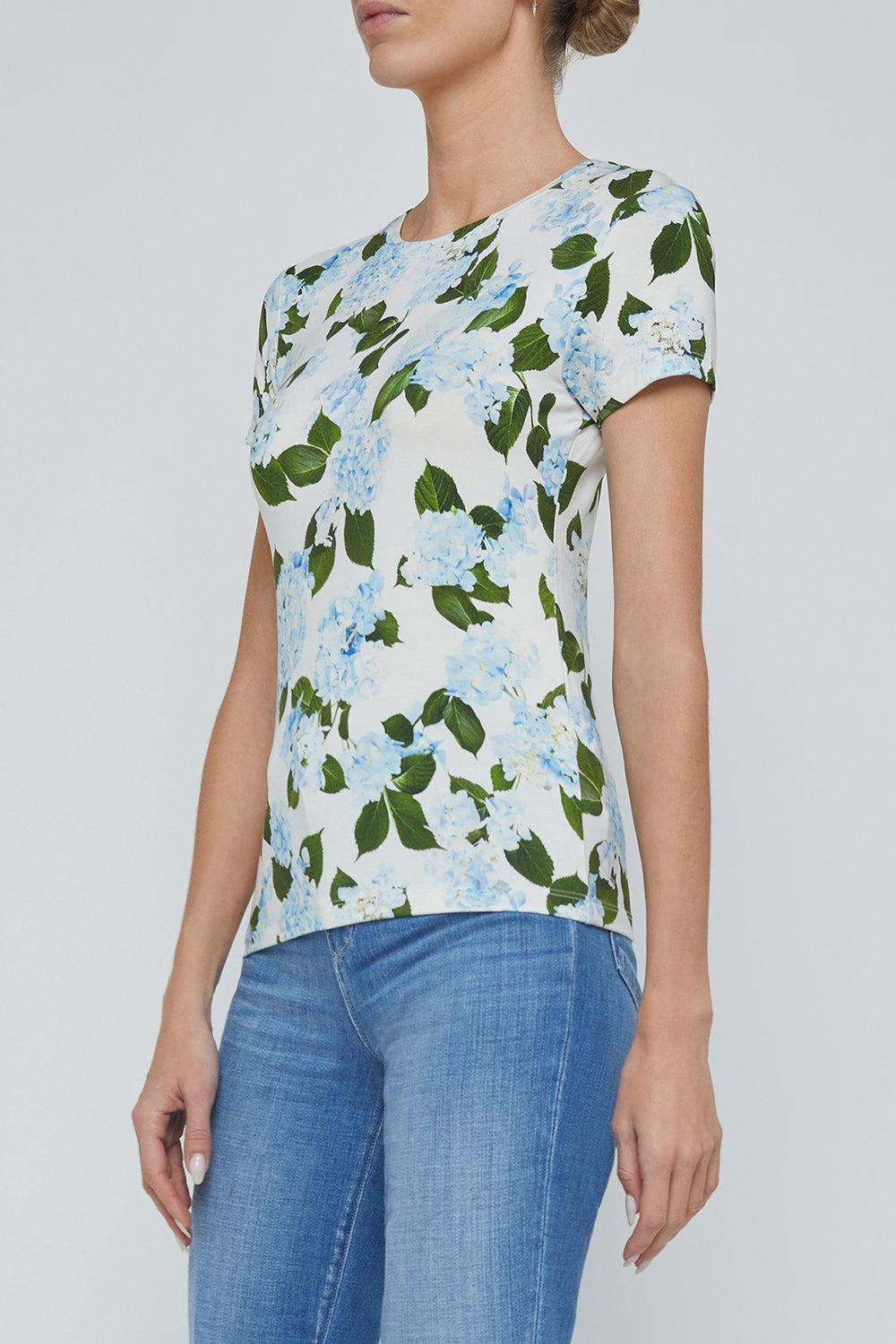 Ressi Hydrangea Tee - 4