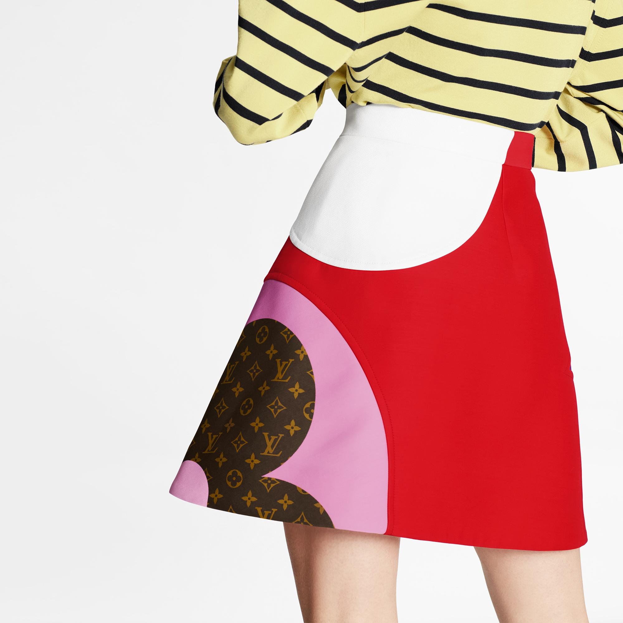 Game On Vibrant  A-Line Mini Wrap Skirt  - 5