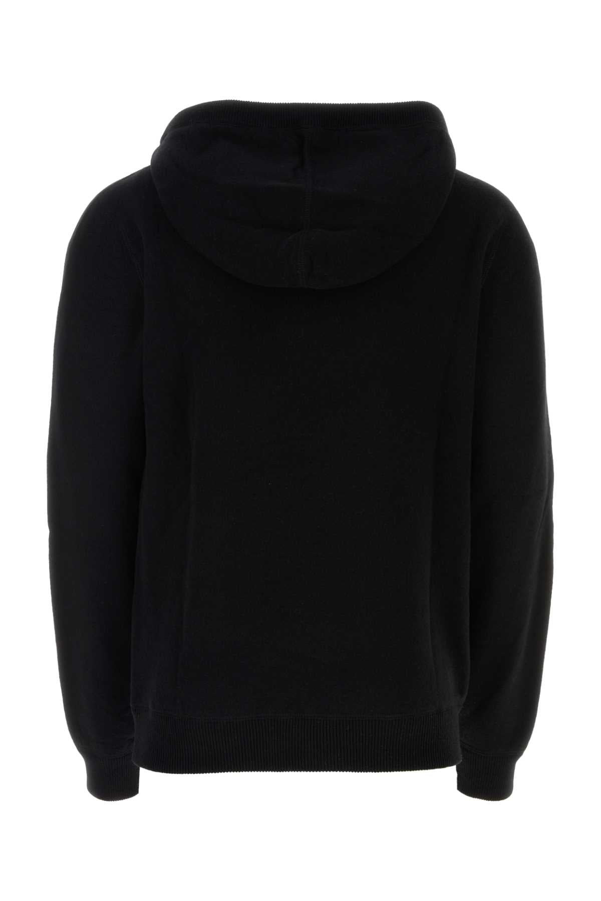 Dolce & Gabbana Men Black Wool Blend Sweatshirt - 2