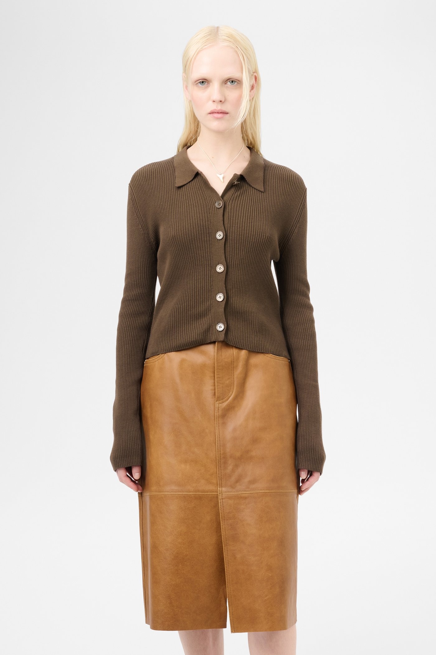 Mazzy Polo Tobacco Clean Cotton - 3
