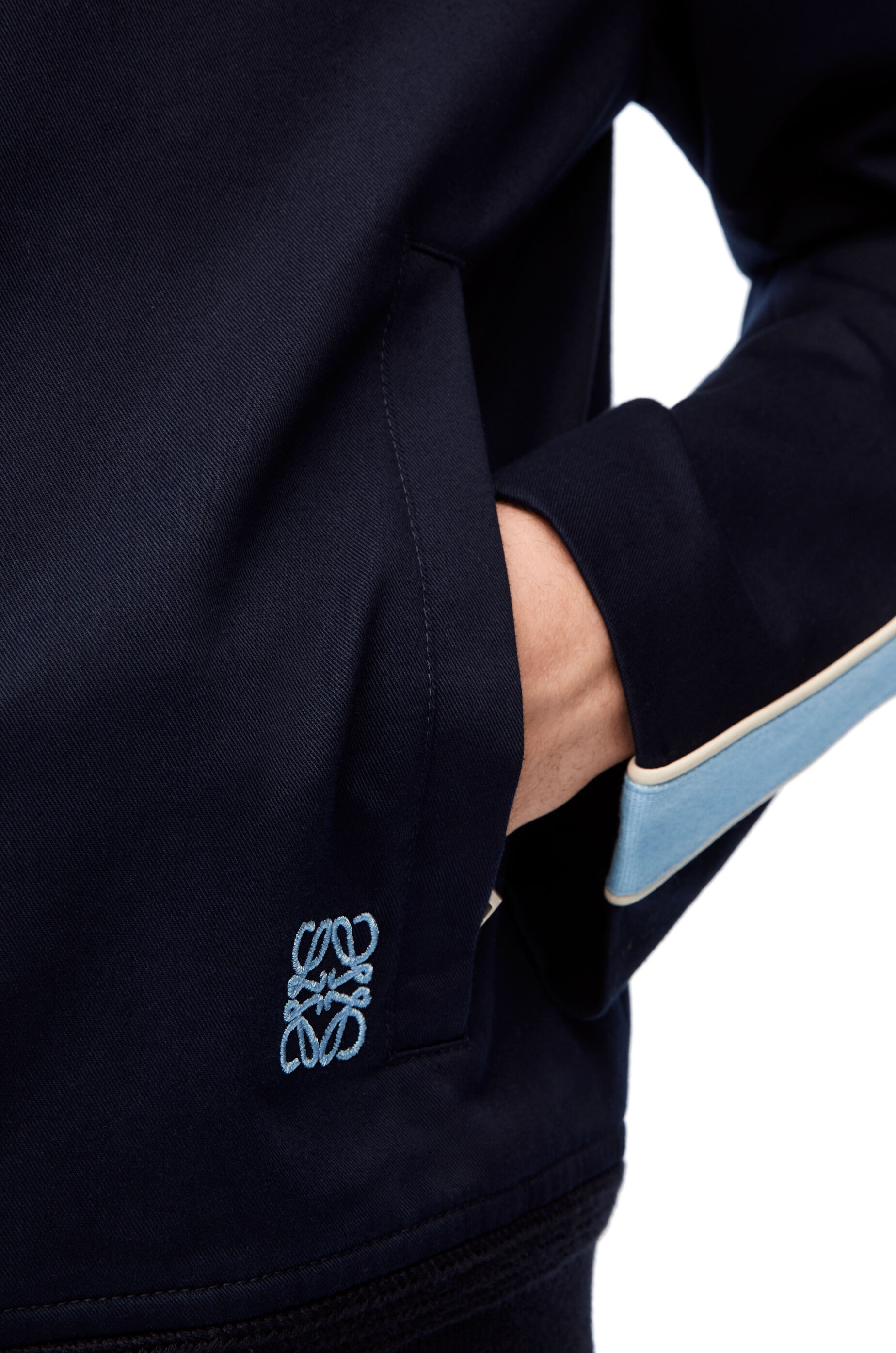 Tracksuit jacket in cotton - 5