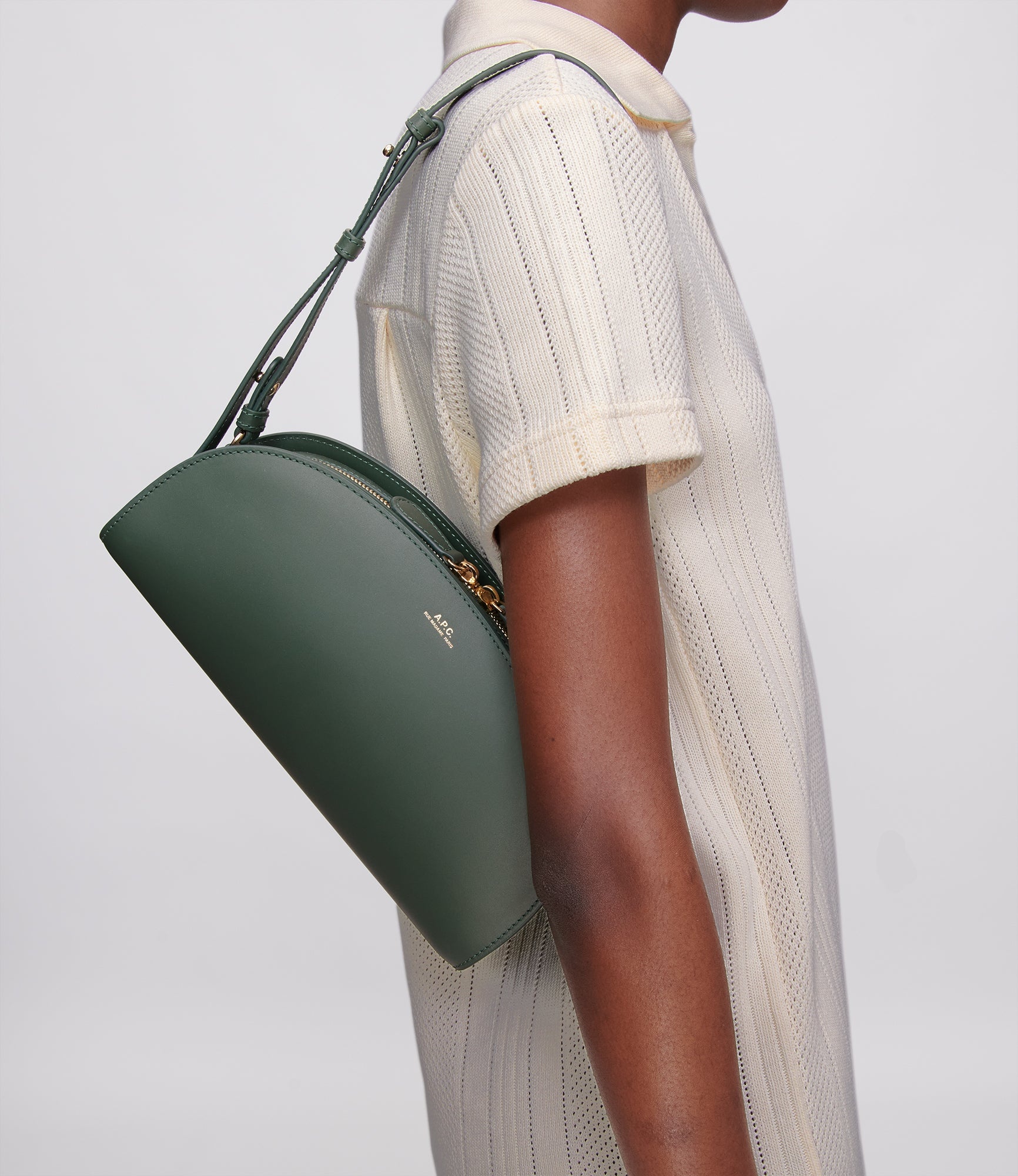 DEMI-LUNE SHOULDER BAG - 2