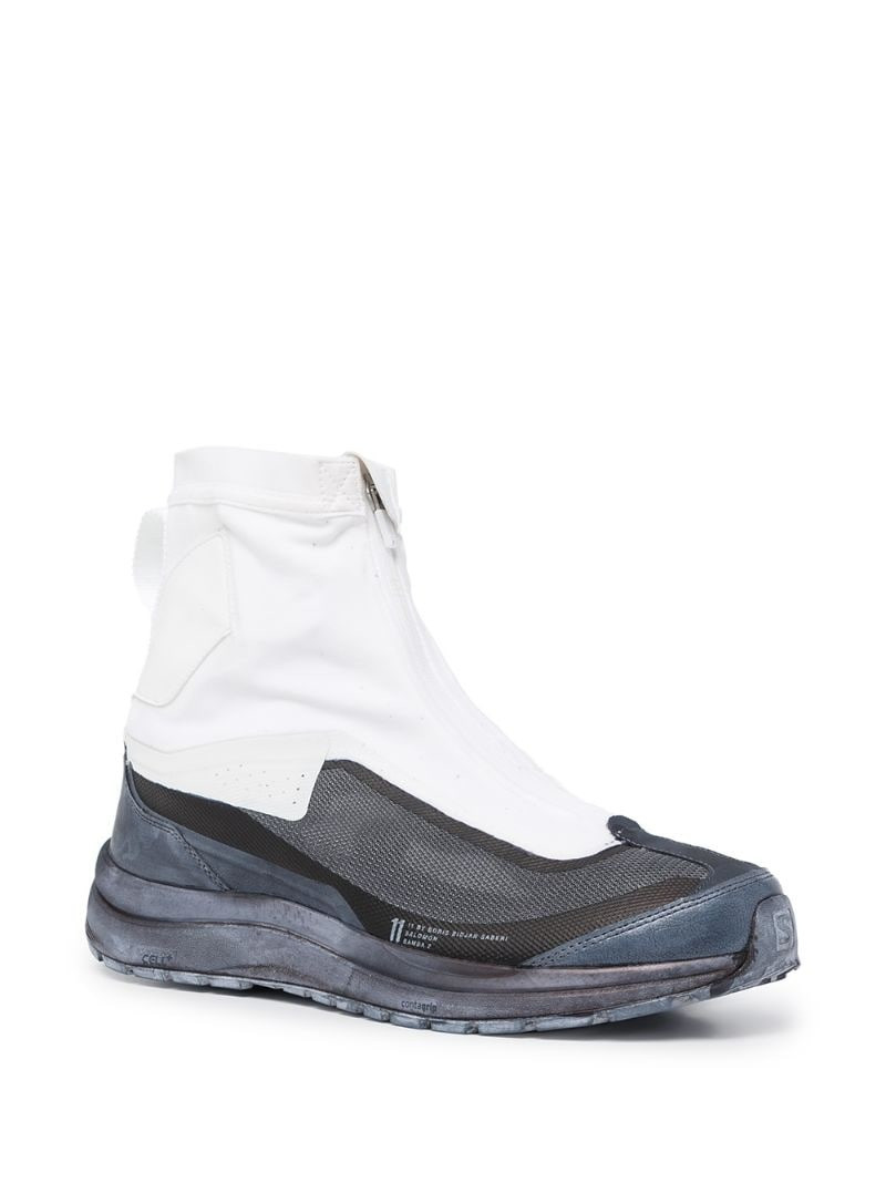 11 by Boris Bidjan Saberi x Salomon Bamba 2 high-top sneakers outlook