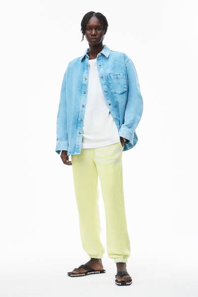 Alexander Wang JOGGER SWEATPANT IN GARMENT DYED COTTON outlook