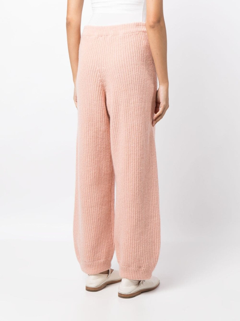 ribbed knitted trousers 4